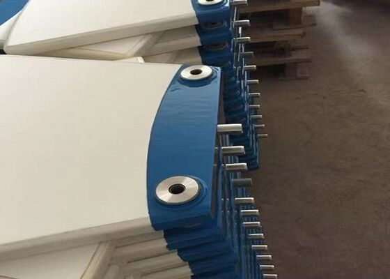 Porous Ceramic Filter Plate High Strength 30 Mpa Flexural Industrial Slurry Separation