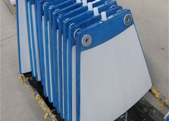 Porous Ceramic Filter Plate High Strength 30 Mpa Flexural Industrial Slurry Separation