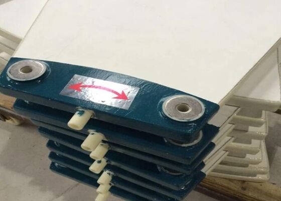 Porous Ceramic Filter Plate High Strength 30 Mpa Flexural Industrial Slurry Separation