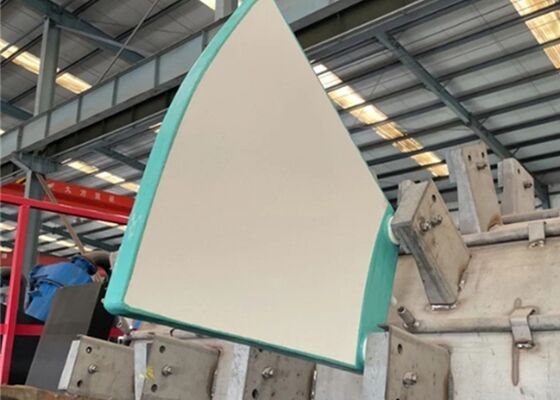 Porous Ceramic Filter Plate High Strength 30 Mpa Flexural Industrial Slurry Separation