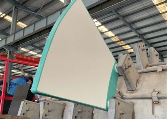 Microporous Ceramic Filter Plate White Corundum Material High Precision Solid Liquid Use