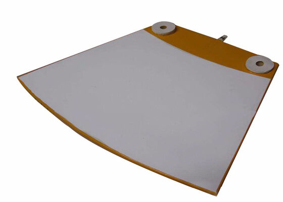 Industrial Ceramic Filter Plate Alumina Base 1 to 10 Micron Pore Chemical Filtration System