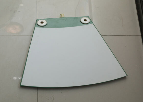 Porous Ceramic Filter Plate High Strength 30 Mpa Flexural Industrial Slurry Separation