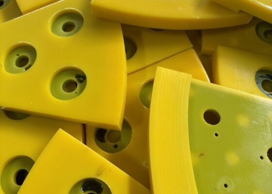 Spiral Classifier Rubber Blades Abrasion Resistant Mining Wear Parts