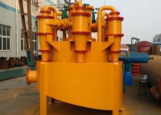 Abrasion Resistant Mining Hydrocyclone Yellow PU Cyclone For Ball Mill Classification Circuit