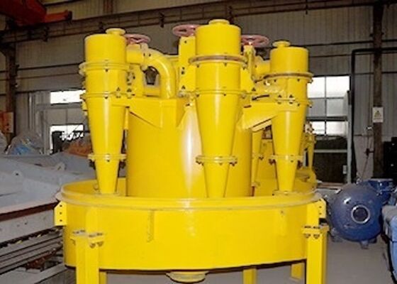 Ceramic Lined Hydrocyclone Separator For Mining Slurry Classification And Dewatering