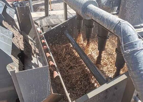 High Quality PU Lined Hydrocyclone For Copper Mining Beneficiation Production Line