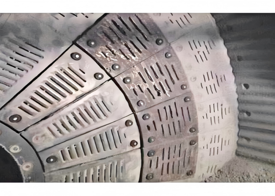 High Abrasion Resistant Ball Mill Rubber Liners with Heat Treated Surface for Long Working Life