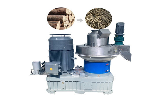 22kW Hydraulic Briquette Press 250-350kg/h for Rice Husks
