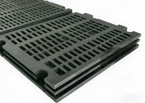 Heavy Duty Mining Rubber Screen Panel for Aggregate Screening