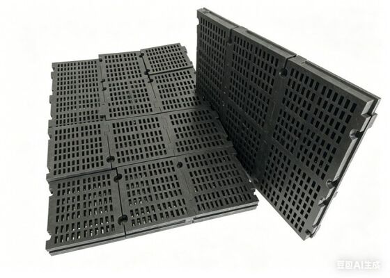 Custom Rubber Screen Deck Panel for Quarry Operations