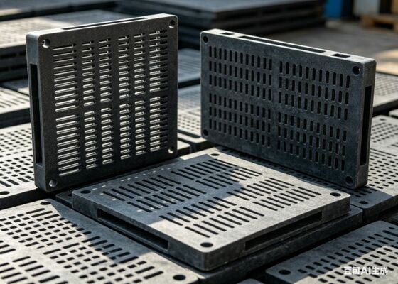 Anti Blinding Rubber Screen Mesh for Wet Material Processing