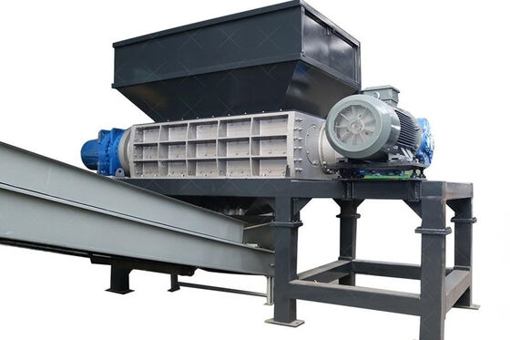 Dual Shaft Shredder for Shredding Medical Waste Safely