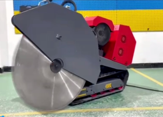 30 KW Vibration Free Inverter Dual Purpose Cutting Saw For Plaza Slot And Bridge Renovation
