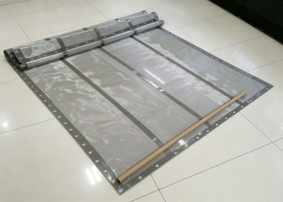 HUATAO Black PU Grommet Screen 316 Stainless Steel 14-230 Mesh Count