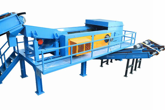 Eddy Current Non Ferrous Metal Separator for Electronic Scrap Processing Line