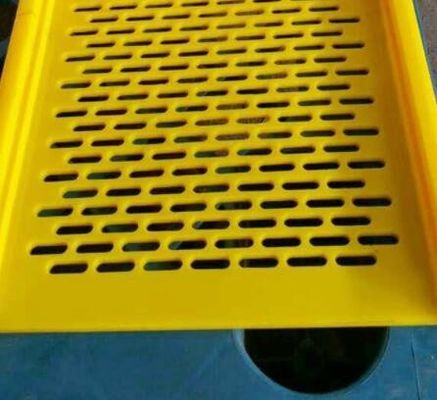 Durable Polyurethane Screen Panel with 0.075mm Opening and Three Hook Types for Mining Screening