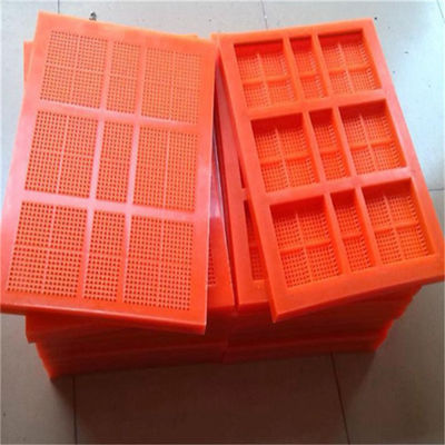 Durable Polyurethane Dewatering Screen Panel with 0.1mm Slot Opening, Steel Frame Reinforced, and 305x305mm Size