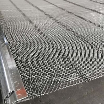 Tension Self Cleaning Screen with Steel and Polyurethane Construction for Mine and Quarry Vibrating Screen with Minimum 3mm Aperture
