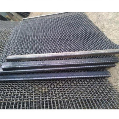 High Carbon Steel Wire Mining Screen Mesh With Hooks for Abrasion and Wear Resistance