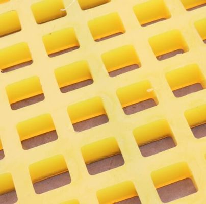 Minimum 3mm Aperture Tensioned Hook Polyurethane Screen Mesh with Corrosion Resistant and Self-Cleaning Features