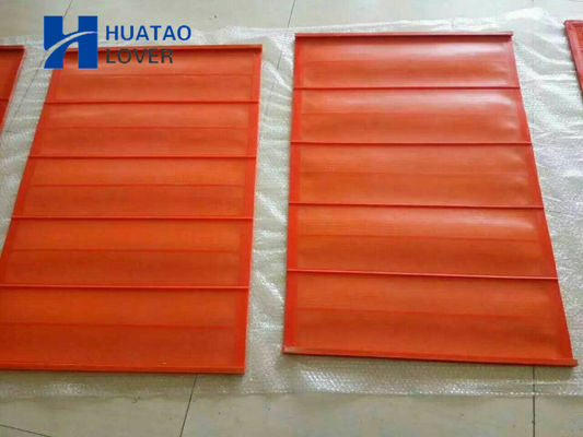 0.075mm Hole Width Polyurethane Fine Screen for Gold Dust Screening with High Abrasion and Acid Resistance