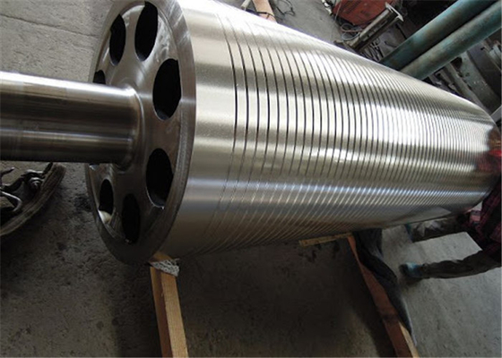 Papierherstellungs-gerillte Presse-Rolle Roheisen Papiermaschine Rolls