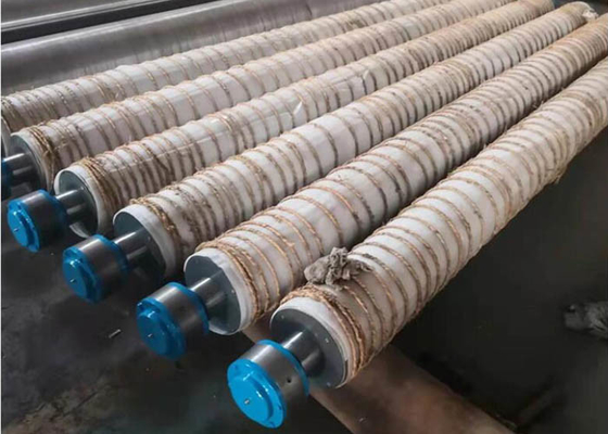 Draht-Antriebs-Rollenpapier-Maschinen-Brust-Rolle und Führer-Rolle für Fourdrinier