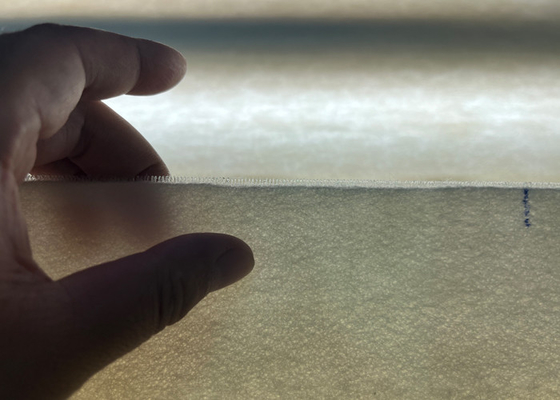 Hochgeschwindigkeitspapiermaschine Naht und Endlos 9.3m Breite Press Felt Papiermaschine Felt für Kraftpapierproduktion
