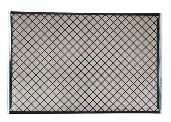 Hochfrequenz-Hook Strip Soft Screen Composite Shale Shaker Screen mit angepassten Abmessungen und Mesh-Bereich 8-250 für Bohren