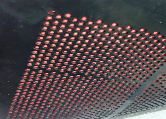 5 mm Öffnungsgröße Selbstreinigungsschirm Runder Loch Gummi zum Nutzen