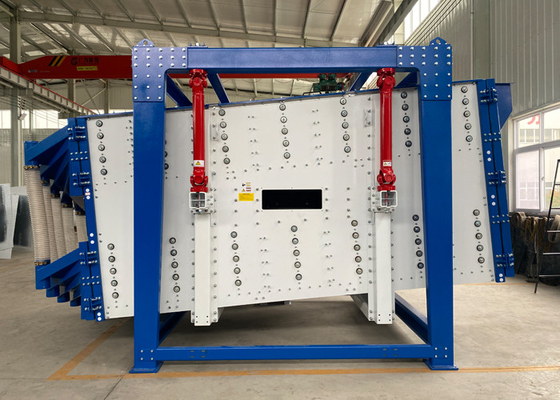 Mehrschichtliche elektrische quadratische Gyratory Vibrating Screen Swing Quarz Sand Screening-Maschine
