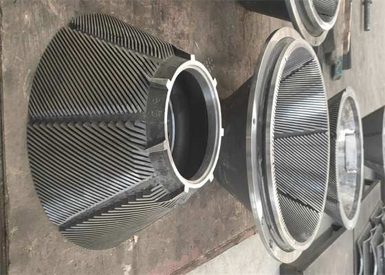 Rotor und Stator für Alloy-Raffinatoren für Papierfabriken