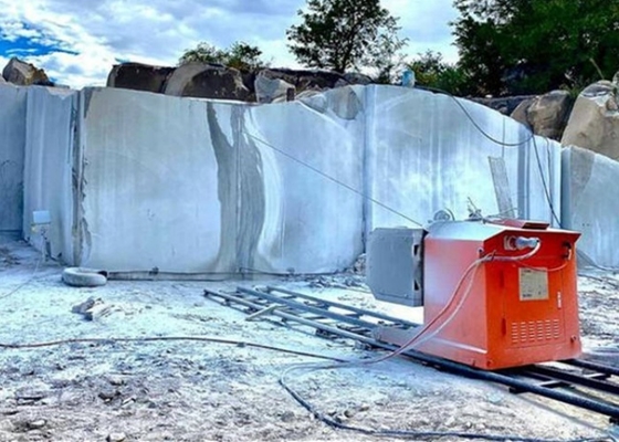 Marmor mit geringem Abfall spezifisches Diamantdrahtsäge für weichen / mittleren Marmor