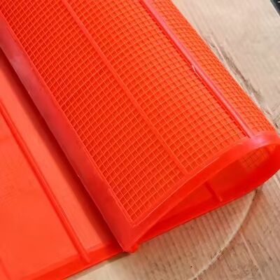 Polyurethan-Siebmasche 0,045mm Maschenweite 1040x700mm Hohe Verschleißfestigkeit für Feinabsiebung