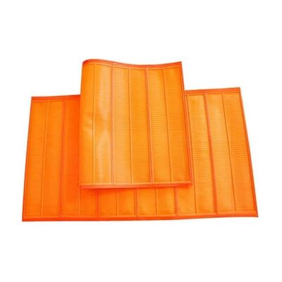 Hochfrequenz-PU-Feinsieb mit 0,1 mm Öffnung 35 % offene Fläche für Vibrationsmaschinen 1040x700mm