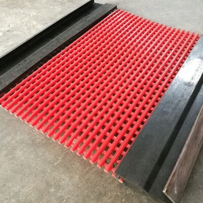Customized Tufflex Screen mit 200% Lebensdauer und PU-beschichtetem Stahldraht für Bergbauanwendungen