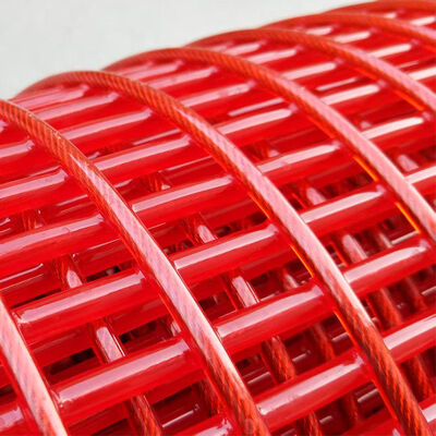 5 mm Schlitzbreite Tufflex-Bildschirm Hochspannungs-Entwässerungsbildschirm für die Aggregatindustrie