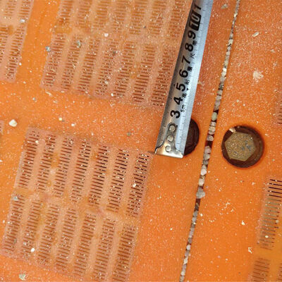 30 mm Dicke Polyurethan-Gitter Pu für Kohlewaschanlagen