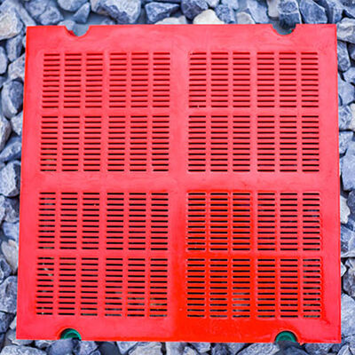 Neue Hohe Elastizität Kohlenbergbauschirm Mesh Vibrierende Polyurethan Pu Screen Linear Typ mit 6 Monate Garantie