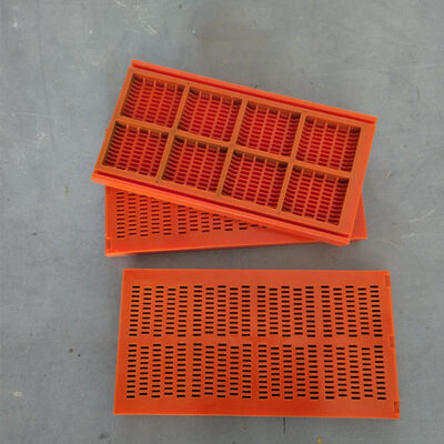 Lineare Sandsiebemaschine Polyurethan-Bildschirm-Panel Entwässerung Shaker Vibrationsbildschirm