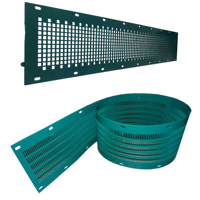 1.25m Breite 5-12mm Dicke Verschleißbeständige PU Flip-Flop-Bildschirm für die chemische Pulvertrennung
