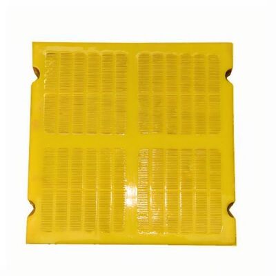 30 mm dicke Polyurethan-Bildschirmmatte mit hoher Verschleißfestigkeit und selbstreinigenden Öffnungen für die Bauxit-Bildschirmung