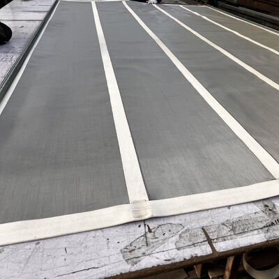 Kundengerechter quadratisches Loch-Edelstahl-Schirm Mesh Mat For Vibrating