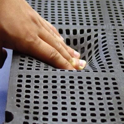 Sieben von 60*12mm Gummischirmplatten Ersatz Multotec für die Bergbauindustrie