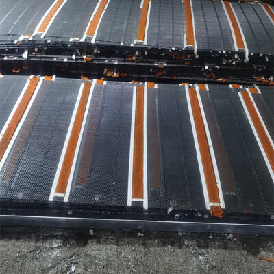 Edelstahl-Selbstreinigungsdrahtnetz mit 1 mm-65 mm Öffnung für Hochleistungsbergbauanwendungen