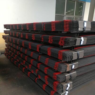 Wellenförmiger, selbstreinigender Siebbelag mit 65MN Stahl und 4mm-15mm Öffnung für die Aufbereitung von Zuschlagstoffen