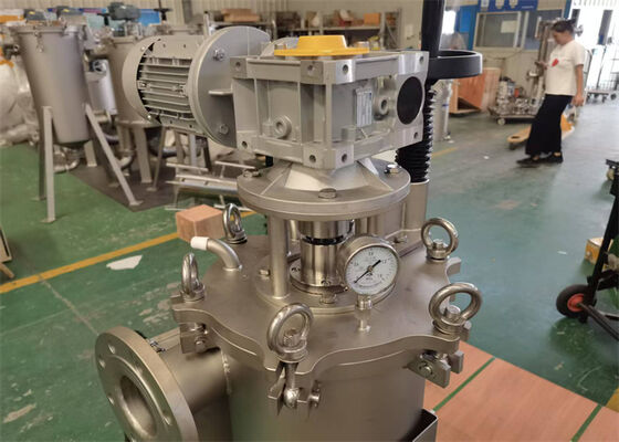 Interner Schaber-Selbstreinigungsfiltergehäuse für Eiflüssigkeitsfiltration