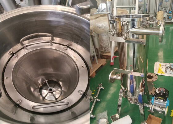 Polstern Selbstreiniger Filtergehäuse für Sojamilchfiltration
