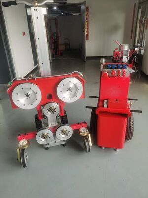 Die hydraulische Seilsäge HT 25 kW bewältigt problemlos verschiedene Arbeitsbedingungen